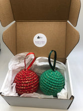 Charger l'image dans la galerie, Boule de Noel en crochet