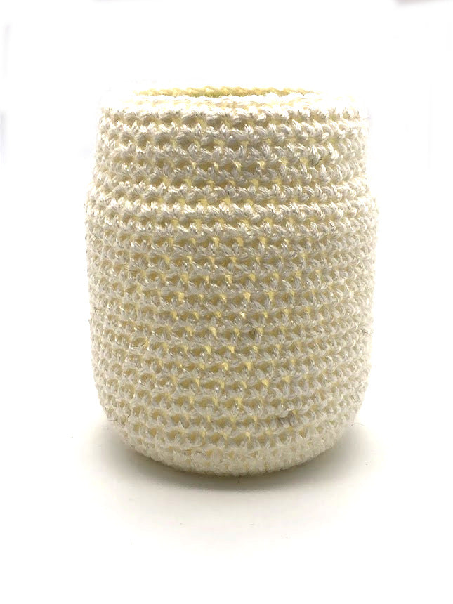 Cache pot crochet - Moyen modèle